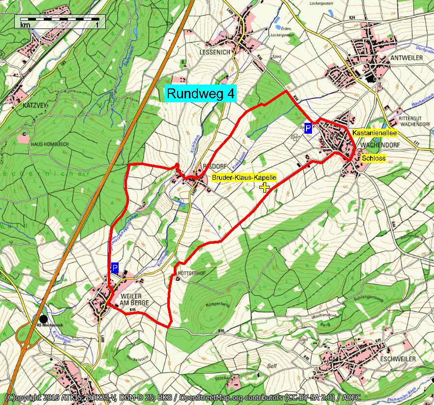 Mechernich Wanderwege